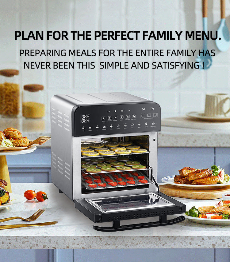 Stainless Steel Dual Heat Oven