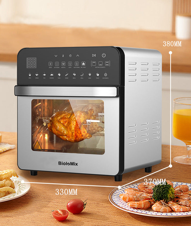Stainless Steel Dual Heat Oven