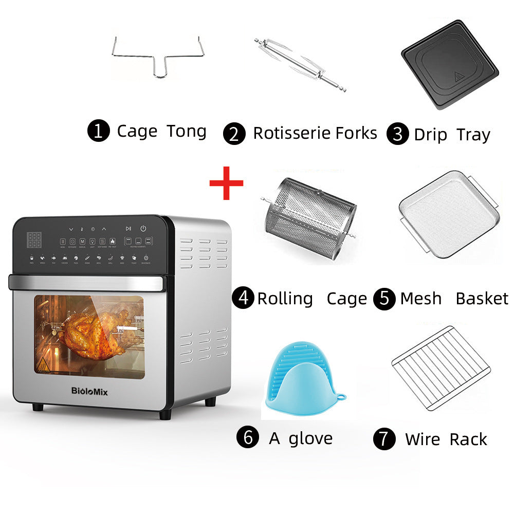 Stainless Steel Dual Heat Oven