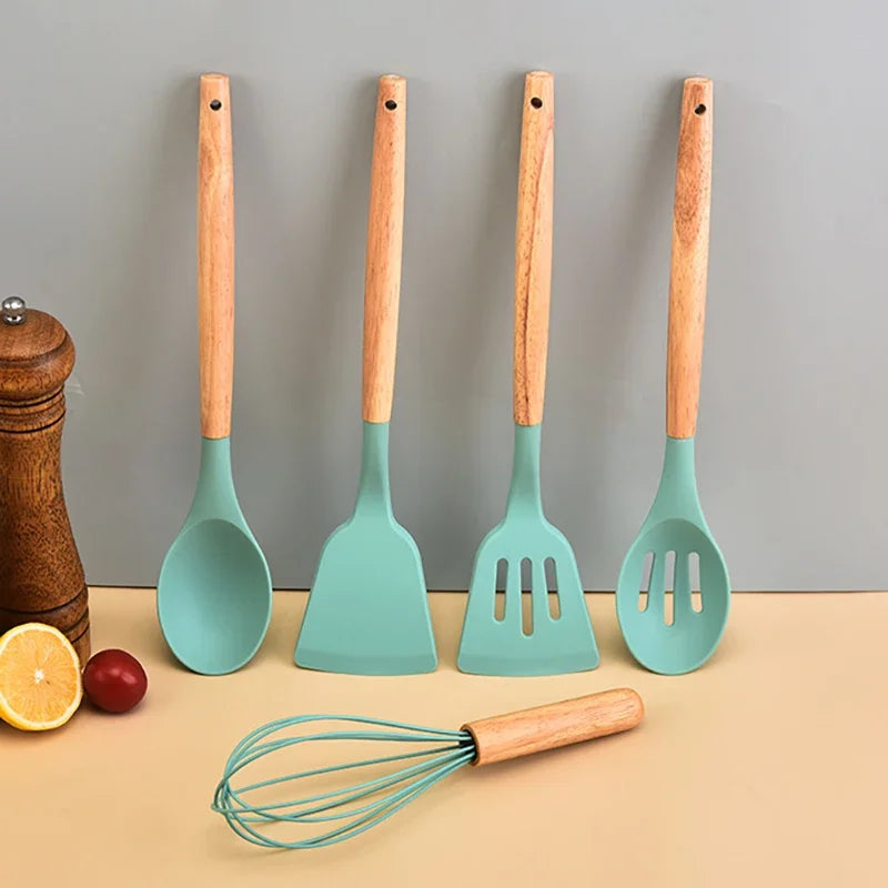 Silicone Kitchen Utensil Set