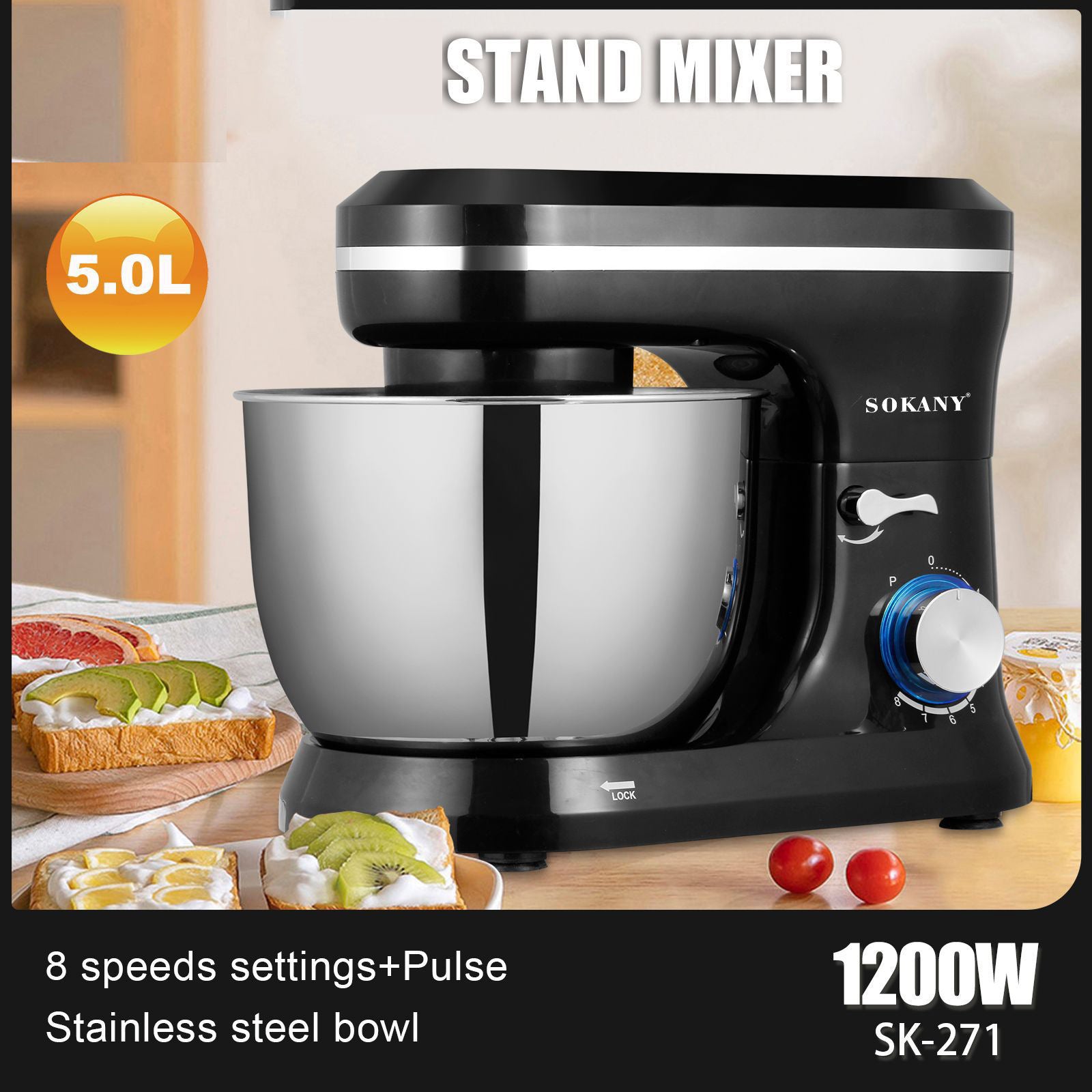 Professional Cream Mixing Machine