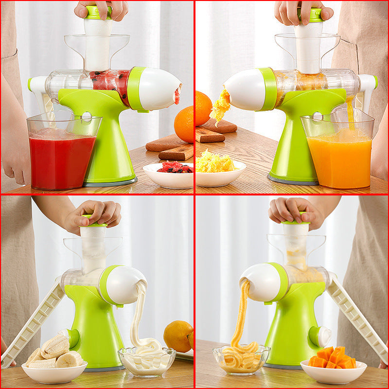 Hand-Crank Citrus Juice Maker