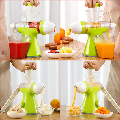 Hand-Crank Citrus Juice Maker