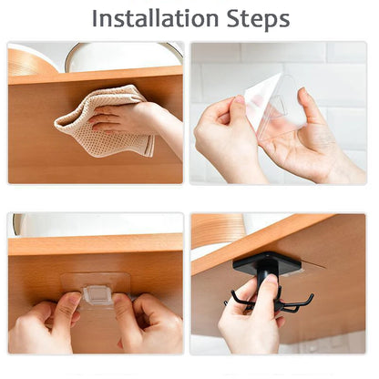Versatile Kitchen Hook Holder