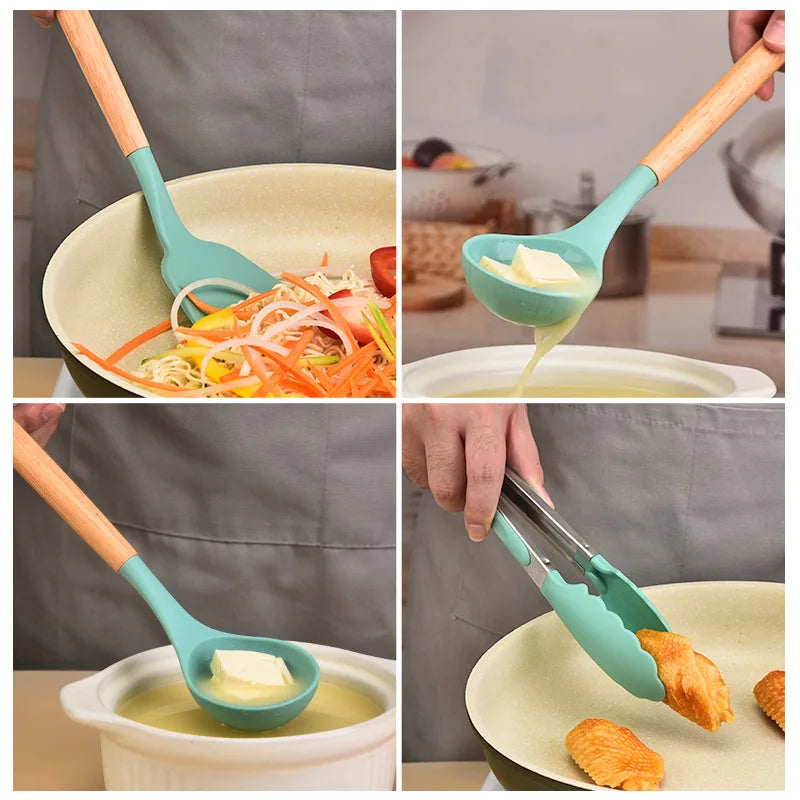 Silicone Kitchen Utensil Set