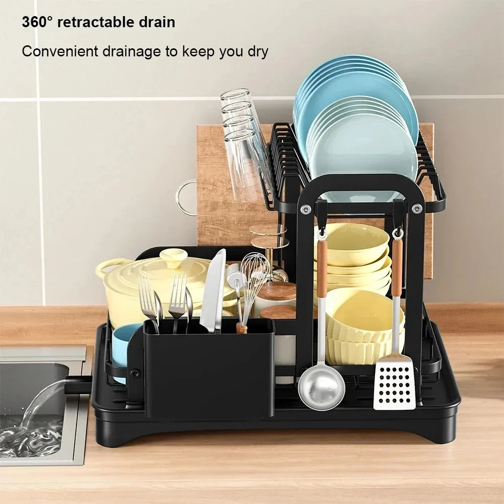 Dish Bowl Drainer Storage Rack