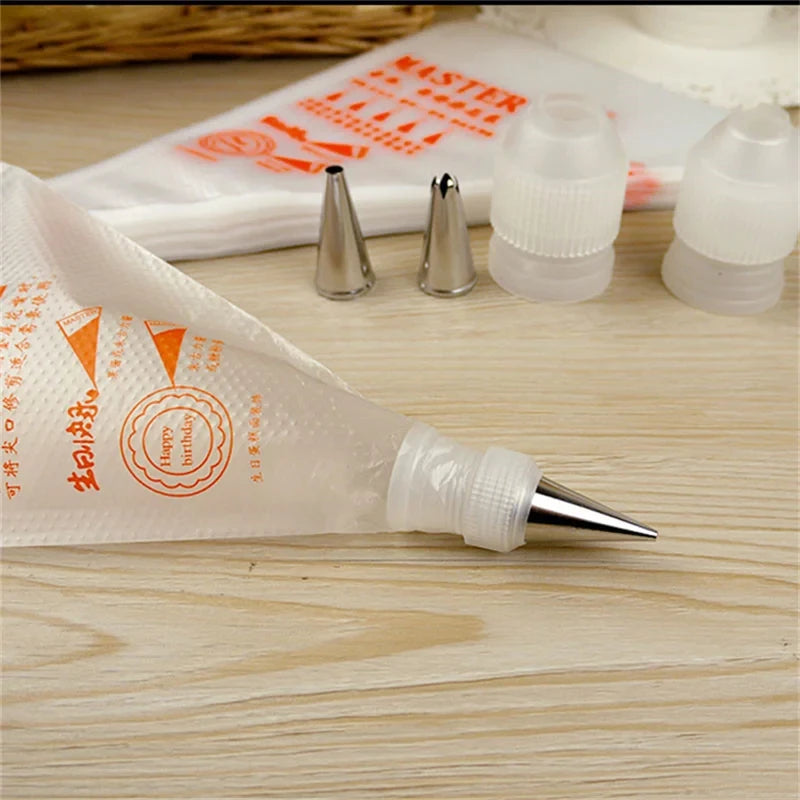 Pastry Bags with Nozzles
