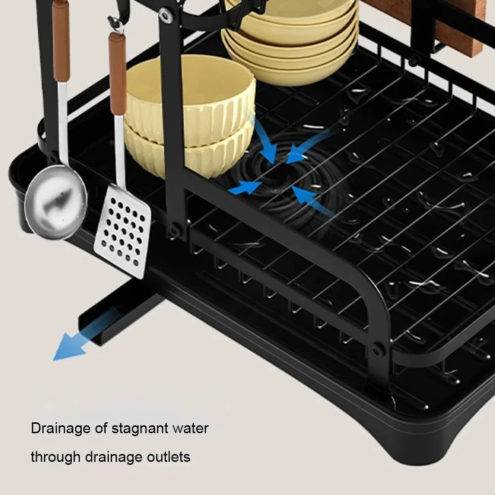 Dish Bowl Drainer Storage Rack