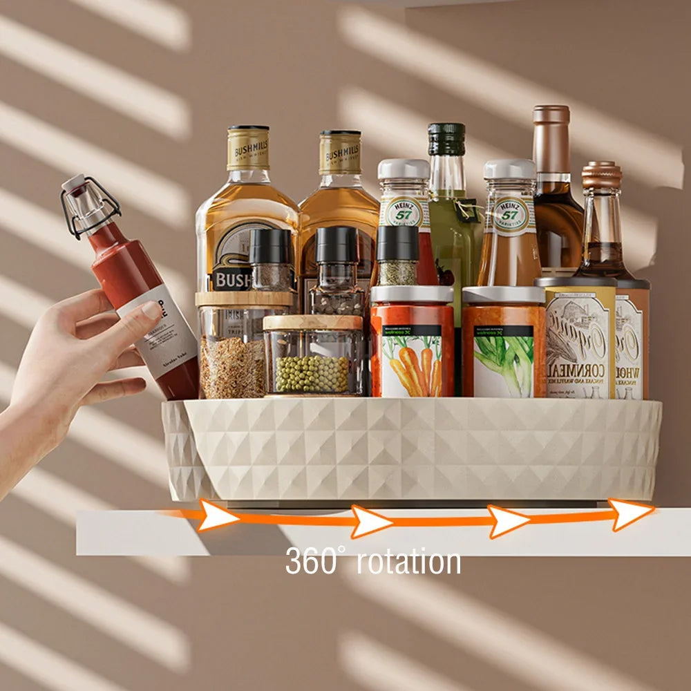 360° Rotating Seasoning Storage Rack