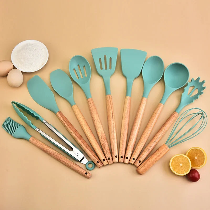 Silicone Kitchen Utensil Set