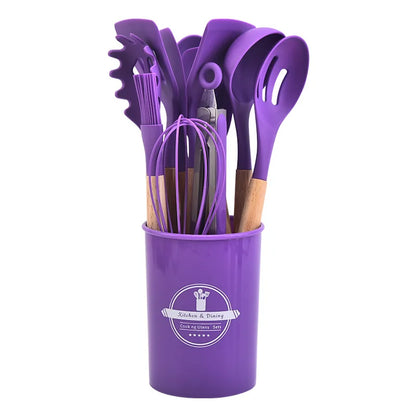 Silicone Kitchen Utensil Set